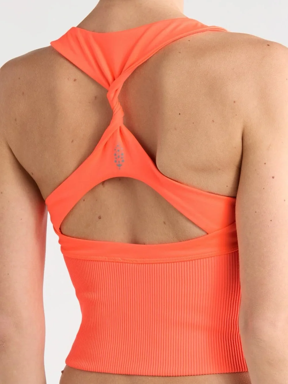 Carpe Diem Racerback Crop Jersey & Rib Camisole in black